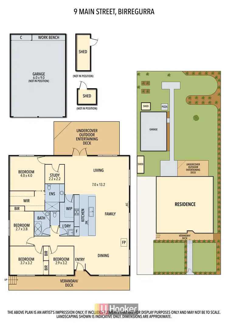 Floorplan of Homely house listing, 9 Main Street, Birregurra VIC 3242