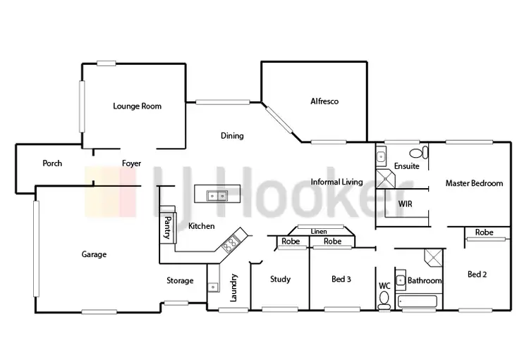 Floorplan of Homely house listing, 42 Electra Parade, Harrington NSW 2427