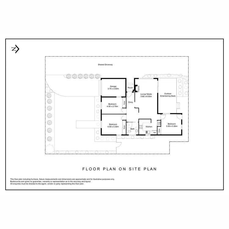 Floorplan of Homely unit listing, 1/12 Clarendon Street, Maidstone VIC 3012