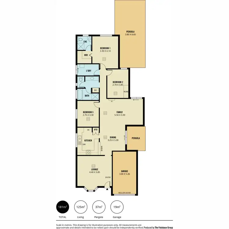 Floorplan of Homely house listing, 20 Port Ellen Court, Greenwith SA 5125