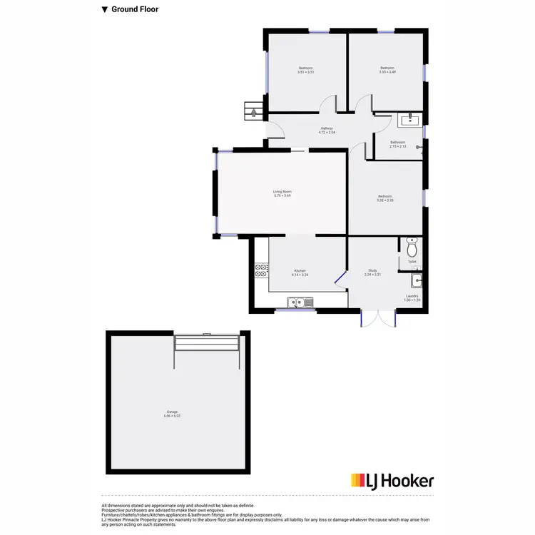 Floorplan of Homely house listing, 134 Albert Road, Moonah TAS 7009