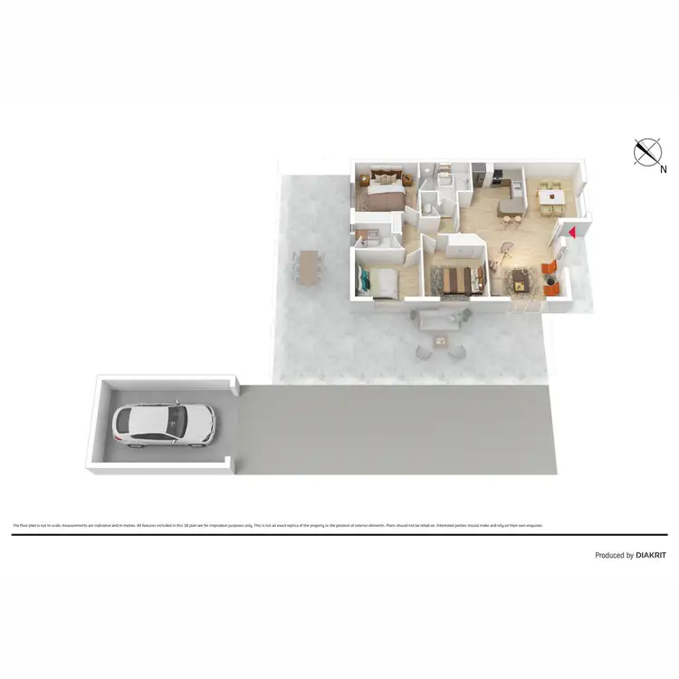 Floorplan of Homely house listing, 77 Pockett Avenue, Banks ACT 2906