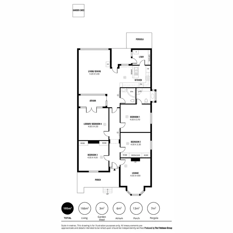 Floorplan of Homely house listing, 338-340 Halifax Street, Adelaide SA 5000