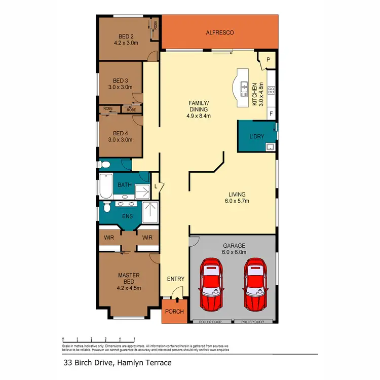 Floorplan of Homely house listing, 33 Birch Drive, Hamlyn Terrace NSW 2259