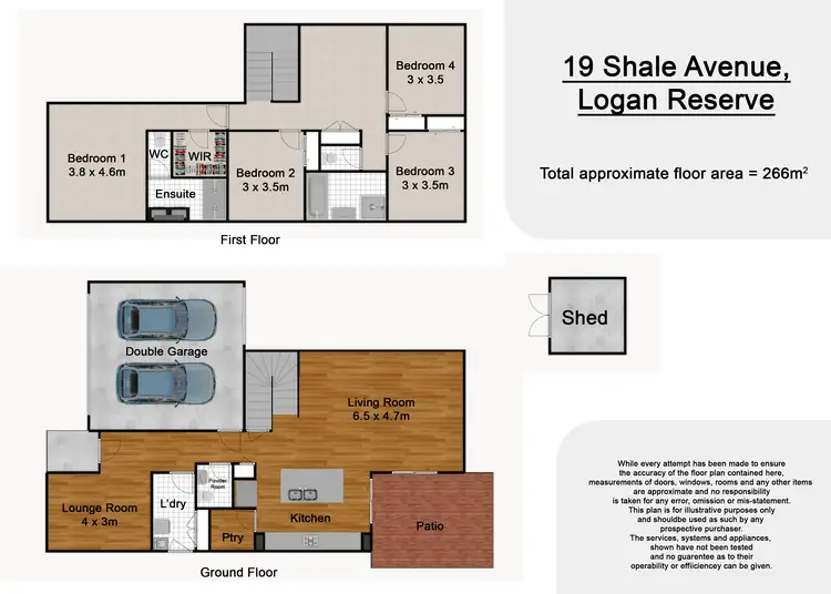 Floorplan of Homely house listing, 19 Shale Avenue, Logan Reserve QLD 4133