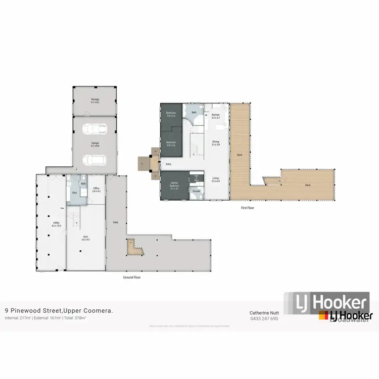 Floorplan of Homely rural property listing, 9 Pinewood Street, Upper Coomera QLD 4209