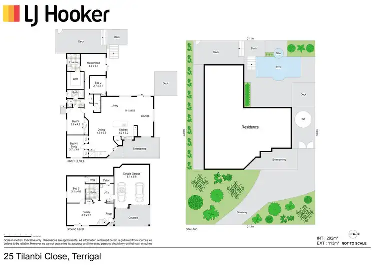 Floorplan of Homely house listing, 25 Tilanbi Close, Terrigal NSW 2260
