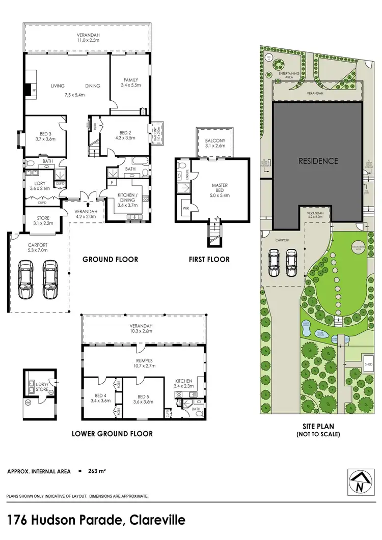 Floorplan of Homely house listing, 176 Hudson Parade, Avalon Beach NSW 2107