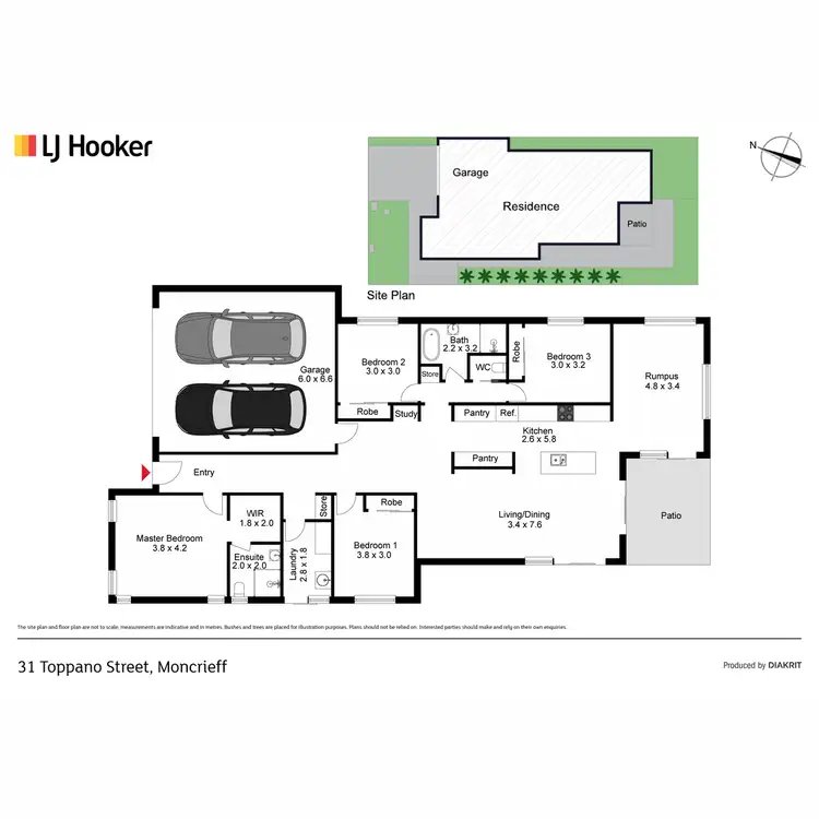 Floorplan of Homely house listing, 31 Toppano Street, Moncrieff ACT 2914
