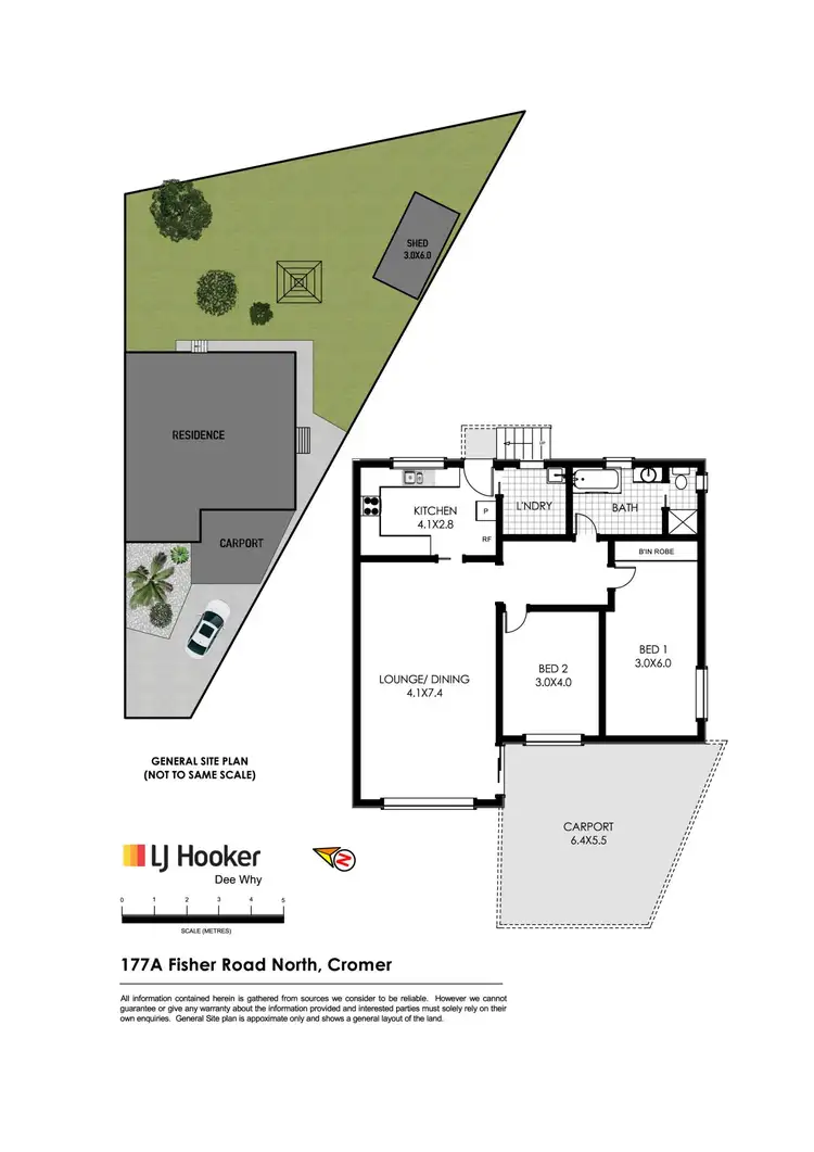 Floorplan of Homely house listing, 177A Fisher Road North, Cromer NSW 2099