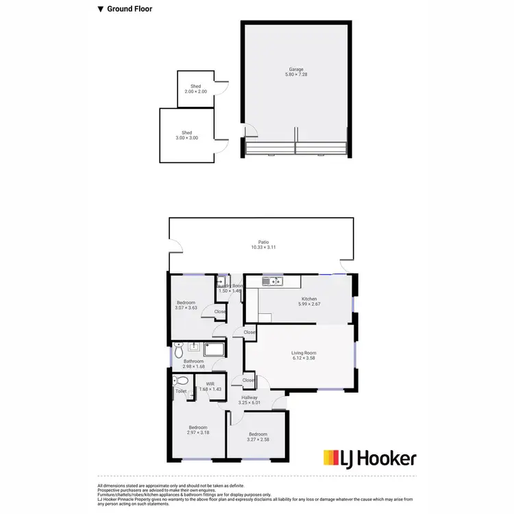 Floorplan of Homely house listing, 340 Back River Road, Magra TAS 7140