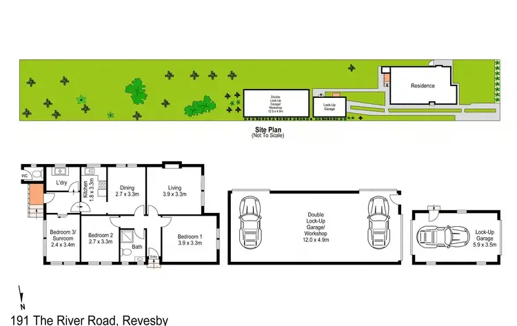 Floorplan of Homely house listing, 191 The River Road, Revesby NSW 2212