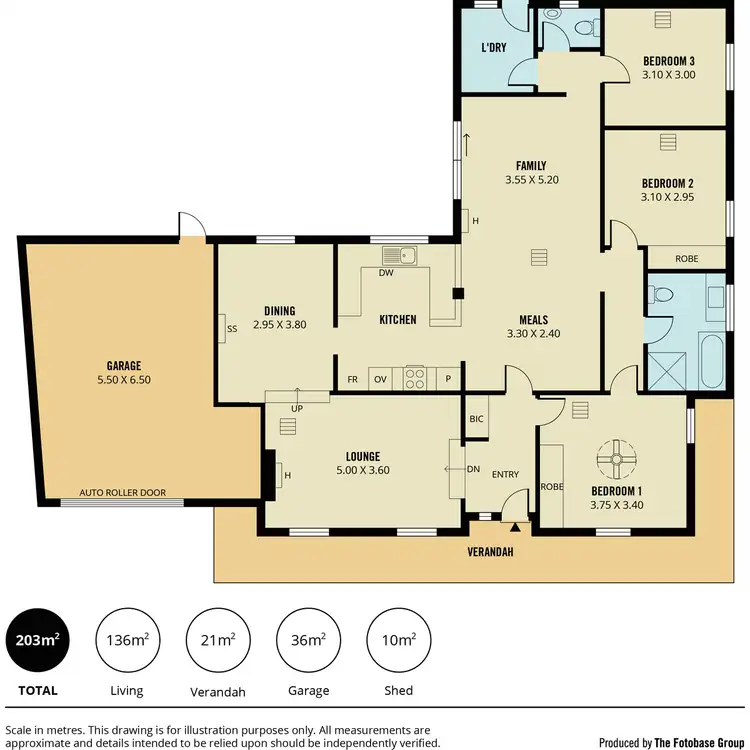 Floorplan of Homely house listing, 19 Abercrombie Crescent, St Agnes SA 5097
