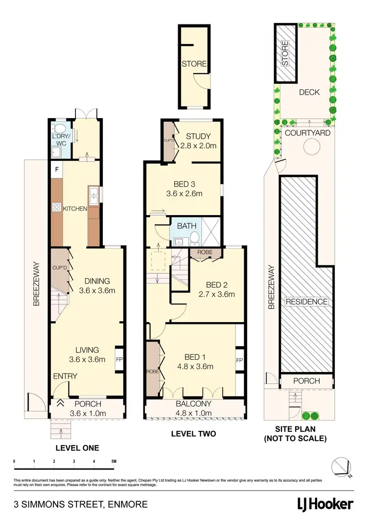 Floorplan of Homely house listing, 3 Simmons Street, Enmore NSW 2042