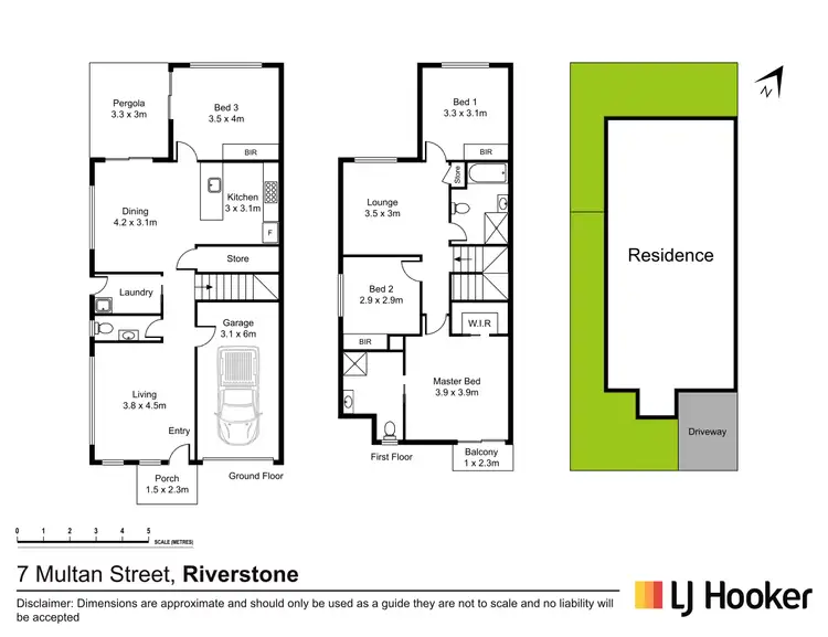 Floorplan of Homely townhouse listing, 7 Multan Street, Riverstone NSW 2765