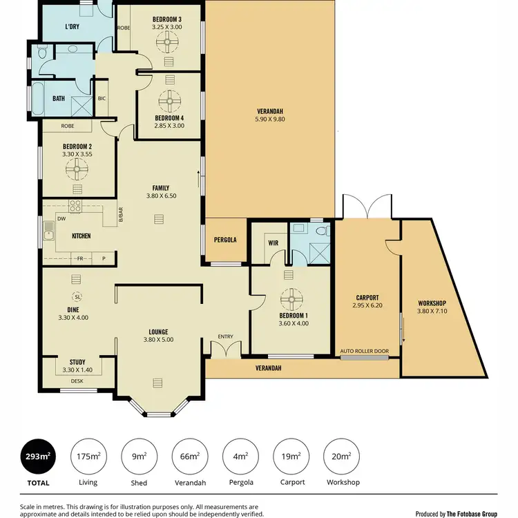 Floorplan of Homely house listing, 49 Perre Drive, Craigmore SA 5114