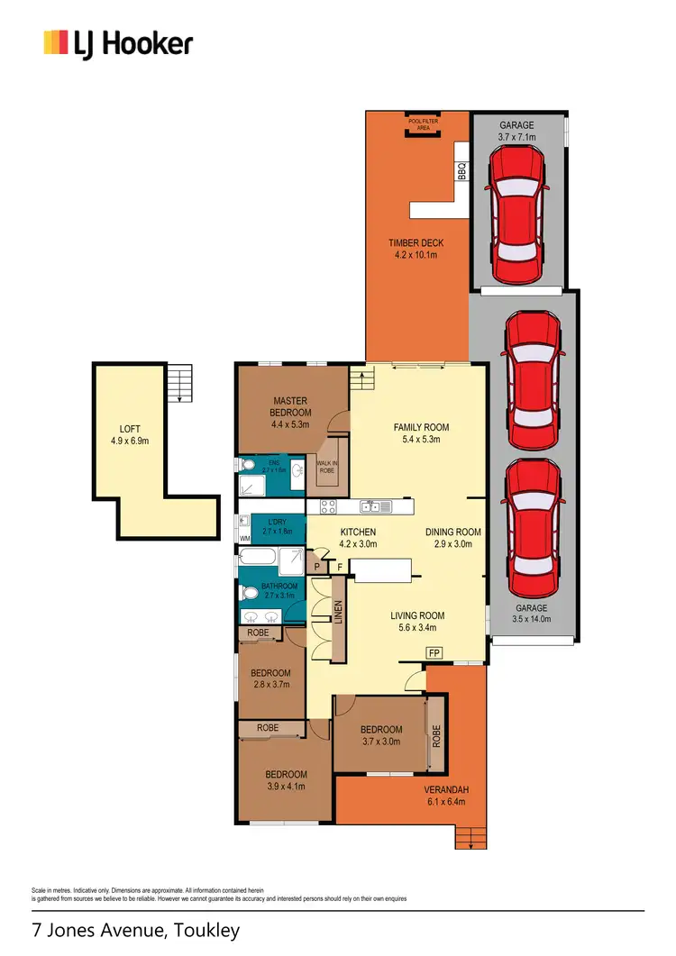 Floorplan of Homely house listing, 7 Jones Avenue, Toukley NSW 2263