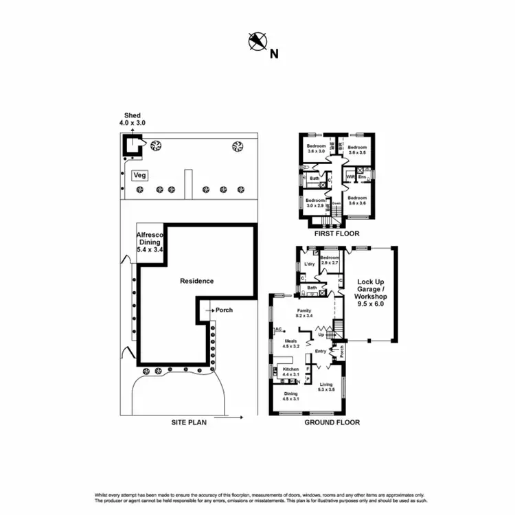 Floorplan of Homely house listing, 119 Duncans Road, Werribee VIC 3030