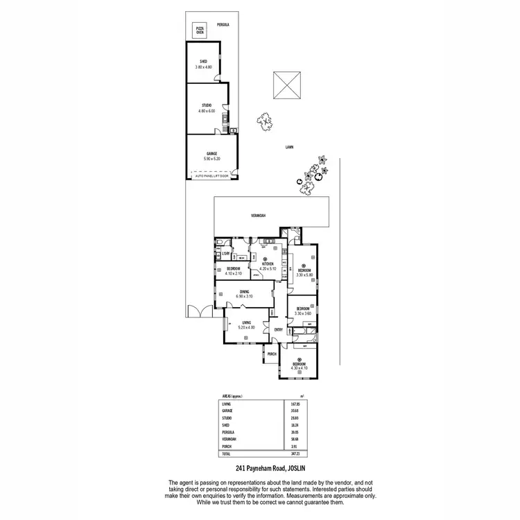Floorplan of Homely house listing, 241 Payneham Road, Joslin SA 5070