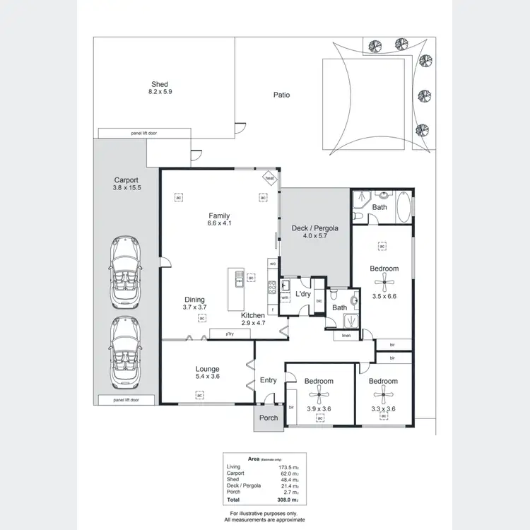 Floorplan of Homely house listing, 21 Abelia Avenue, Flinders Park SA 5025
