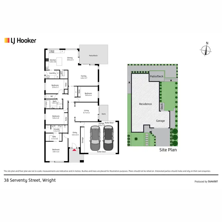 Floorplan of Homely house listing, 38 Serventy Street, Wright ACT 2611