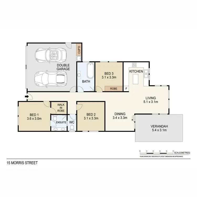 Floorplan of Homely house listing, 15 Morris Street, Muirhead NT 810