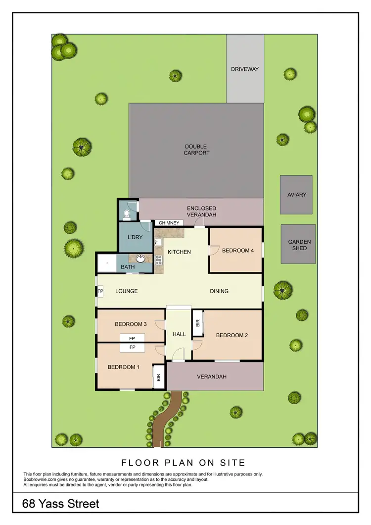 Floorplan of Homely house listing, 68 Yass Street, Young NSW 2594
