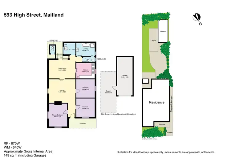 Floorplan of Homely house listing, 593 High Street, Maitland NSW 2320