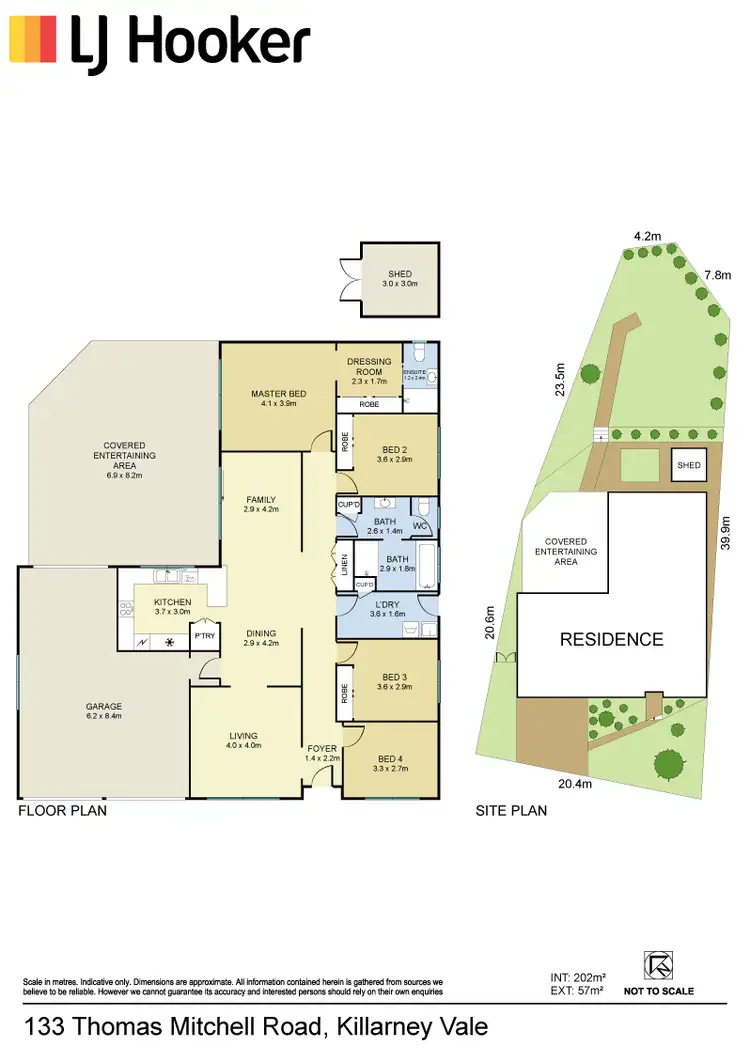 Floorplan of Homely house listing, 133 Thomas Mitchell Road, Killarney Vale NSW 2261