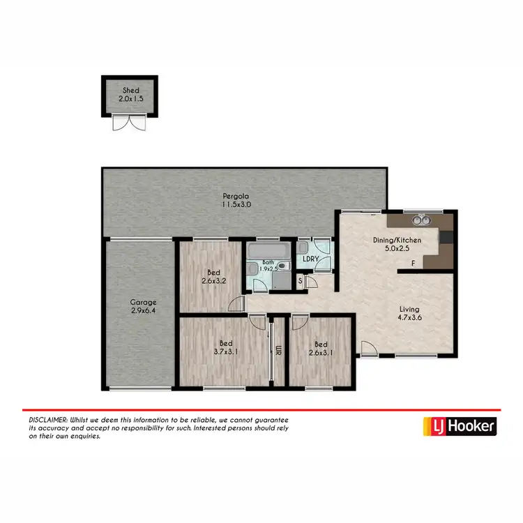 Floorplan of Homely house listing, 53 Hamrun Circuit, Rooty Hill NSW 2766