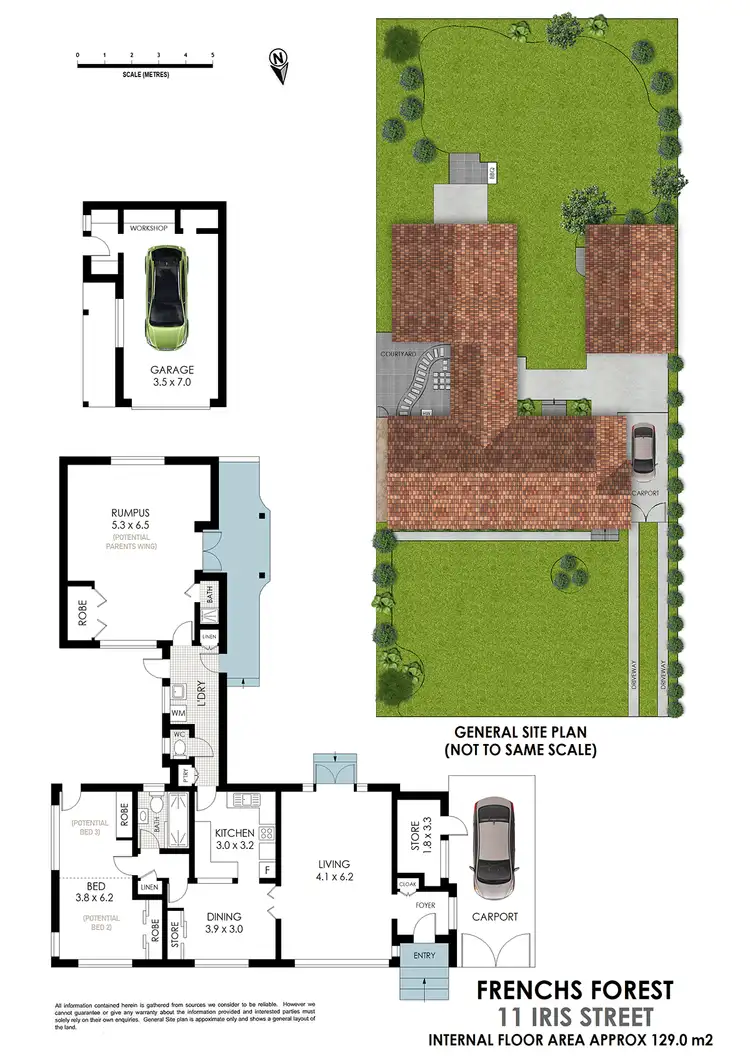 Floorplan of Homely house listing, 11 Iris Street, Frenchs Forest NSW 2086