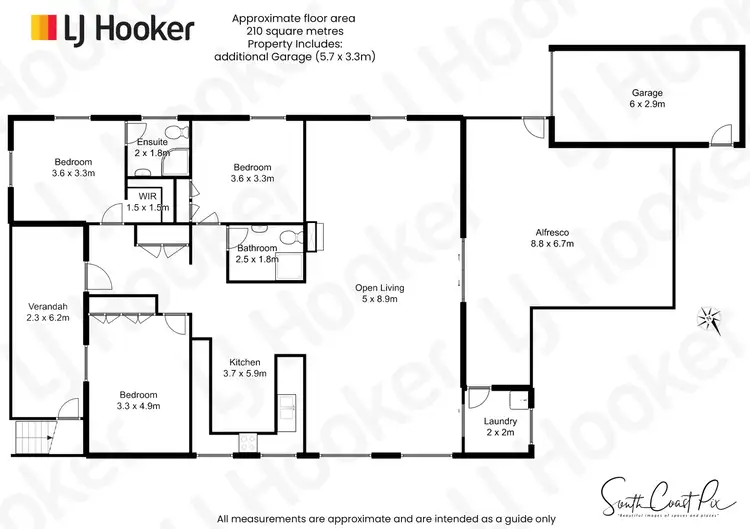 Floorplan of Homely house listing, 582 Beach Road, Denhams Beach NSW 2536