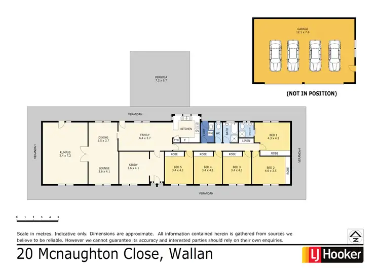 Floorplan of Homely house listing, 20 McNaughton Close, Wallan VIC 3756