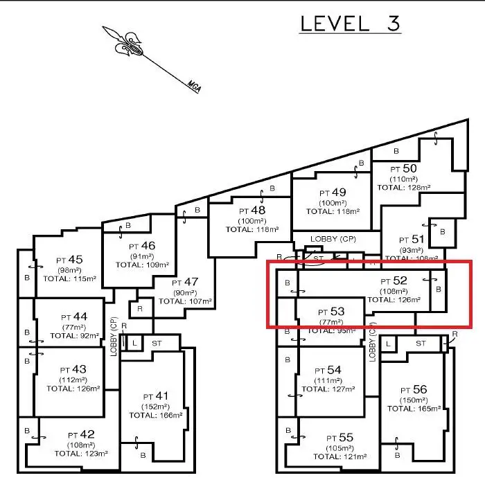 Floorplan of Homely unit listing, 312/2C CHARLES Street, Canterbury NSW 2193