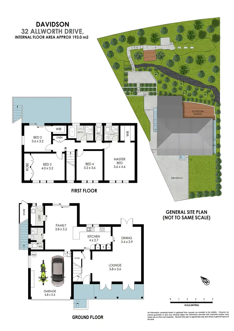 Floorplan of Homely house listing, 32 Allworth Drive, Davidson NSW 2085
