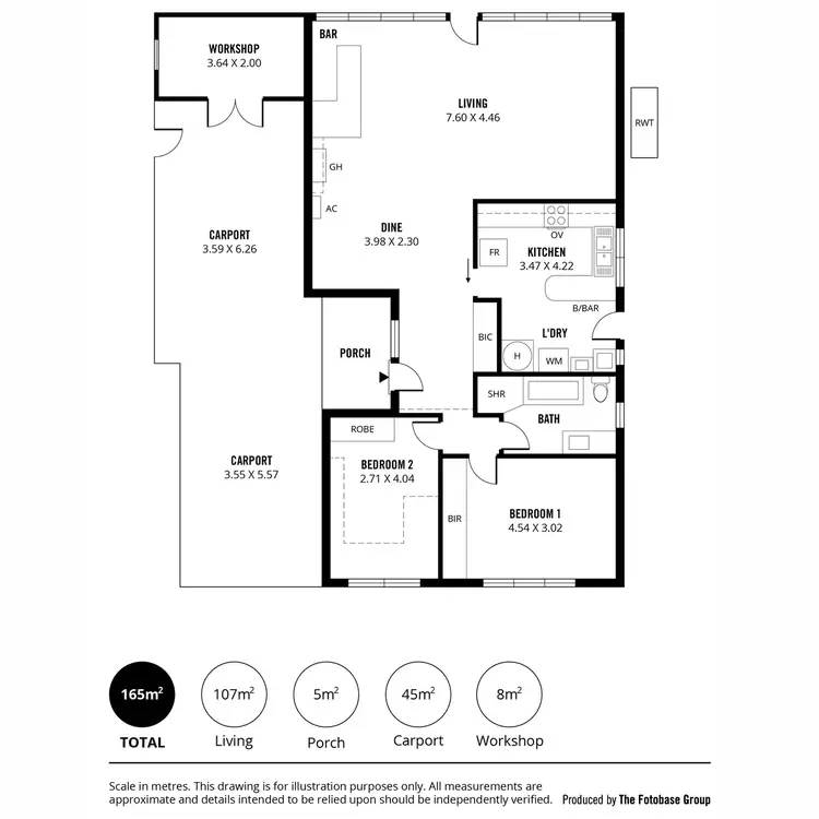 Floorplan of Homely house listing, 1 Yongala Street, Tranmere SA 5073