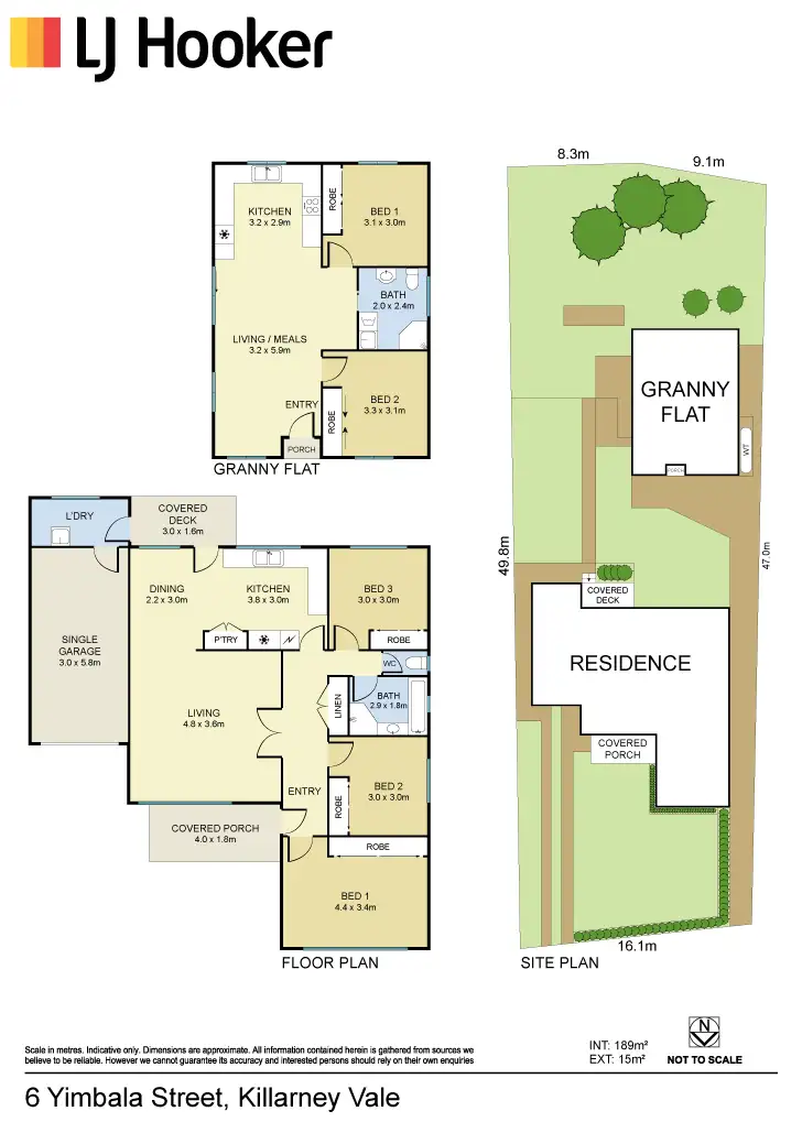 Floorplan of Homely house listing, 6 Yimbala Street, Killarney Vale NSW 2261
