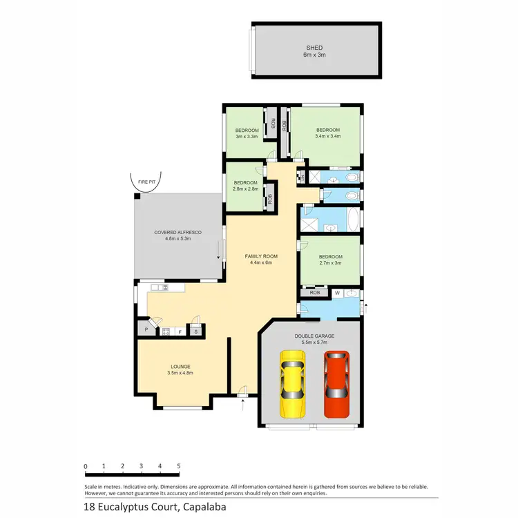 Floorplan of Homely house listing, 18 Eucalyptus Court, Capalaba QLD 4157