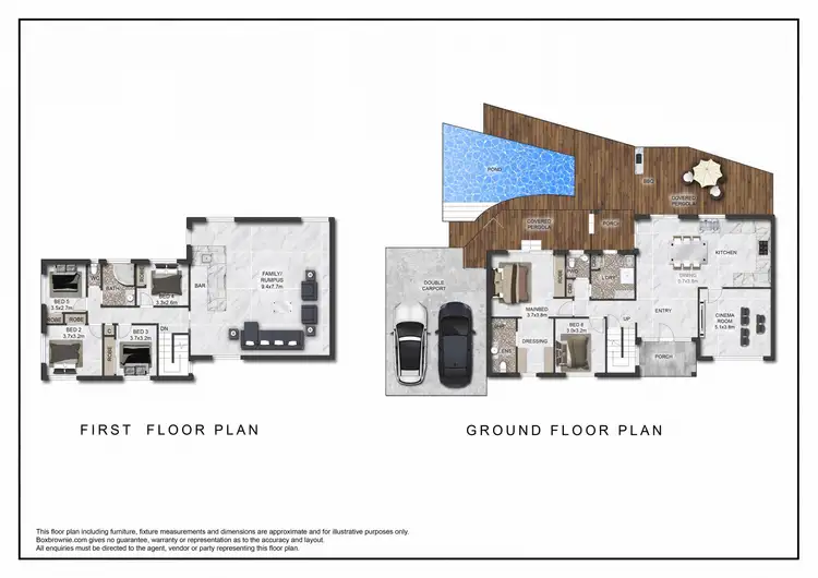 Floorplan of Homely house listing, 8 Ovens Crt, Mentone VIC 3194