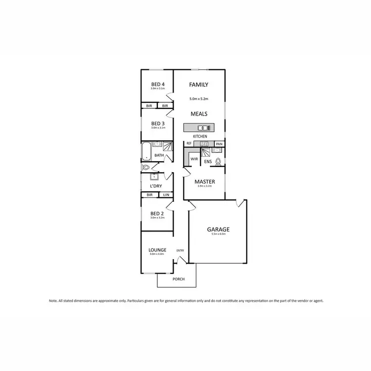 Floorplan of Homely house listing, 9 Michael Place, Point Cook VIC 3030