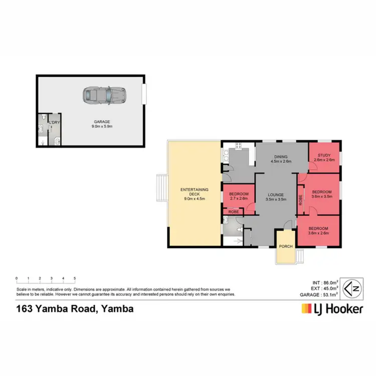 Floorplan of Homely house listing, 163 Yamba Road, Yamba NSW 2464