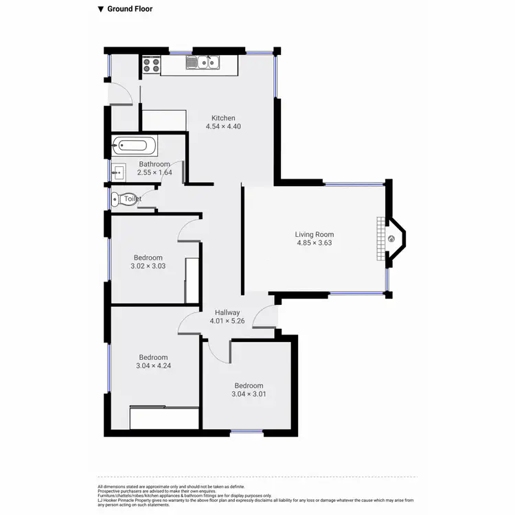 Floorplan of Homely house listing, 3 Malabar Road, Claremont TAS 7011