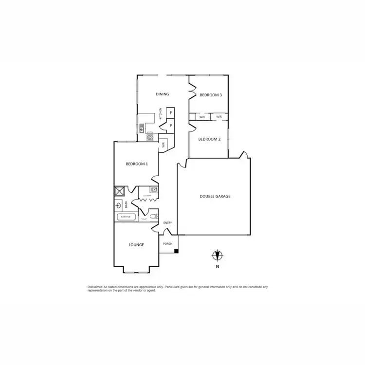 Floorplan of Homely townhouse listing, 23/15A Hooker Road, Werribee VIC 3030