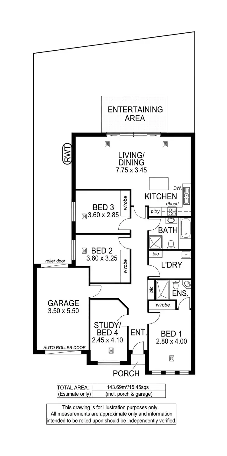 Floorplan of Homely house listing, 1B Parson Street, Sturt SA 5047