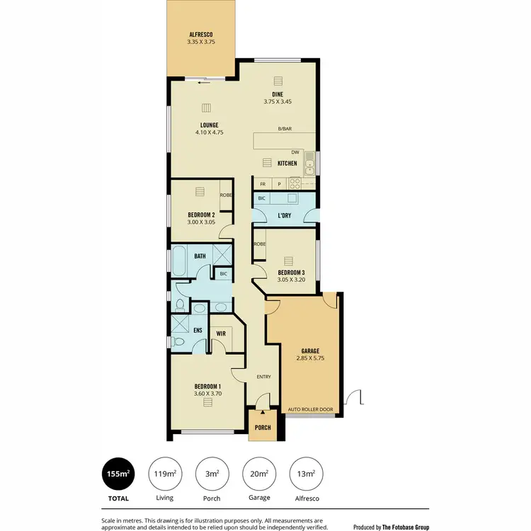 Floorplan of Homely house listing, 18A Vulcan Avenue, Modbury Heights SA 5092