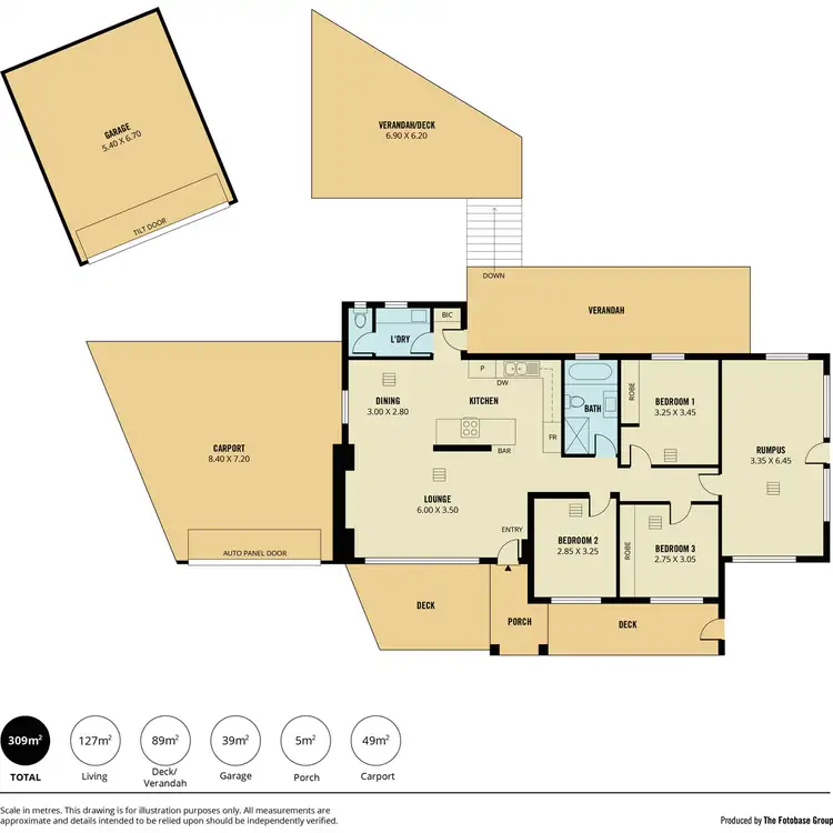 Floorplan of Homely house listing, 2 Perseverance Road, Tea Tree Gully SA 5091