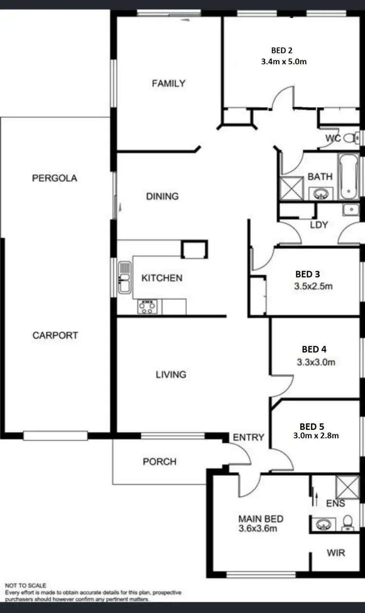 Floorplan of Homely house listing, 34 Lake View Drive, Narre Warren South VIC 3805