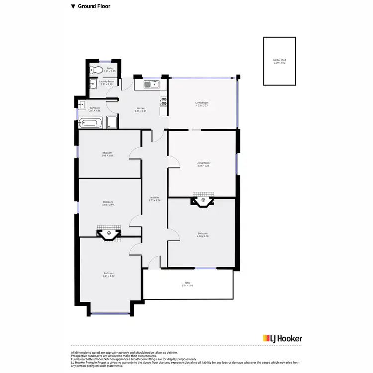 Floorplan of Homely unit listing, 3/30 Philip Avenue, Montrose TAS 7010