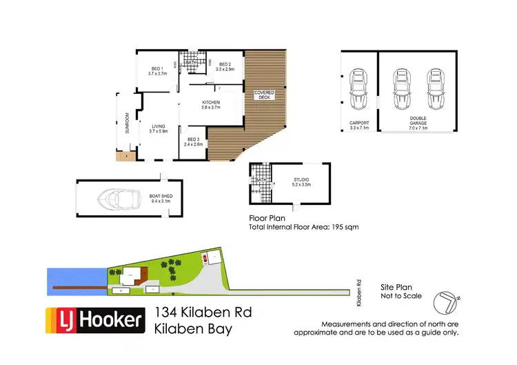 Floorplan of Homely house listing, 134 Kilaben Road, Kilaben Bay NSW 2283
