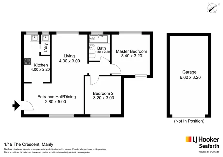 Floorplan of Homely unit listing, 1/19 The Crescent, Manly NSW 2095